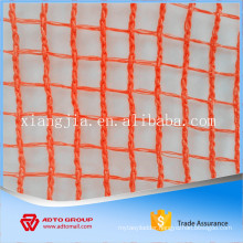 fire resistance plastic orange safety net debris netting for building construction